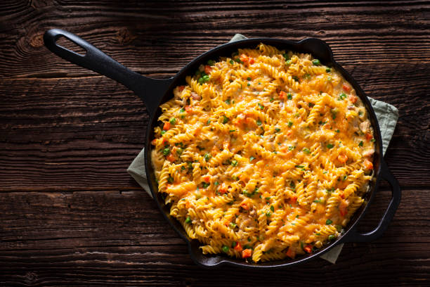 Easy One-Pan Pasta: A Quick & Delicious Weeknight Meal 1 Prepare um macarrão rápido, prático e delicioso na frigideira