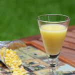 Suco de milho de lata, saboroso e fácil de preparar