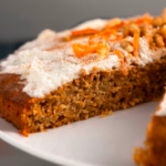 Bolo de laranja com aveia que derrete na boca