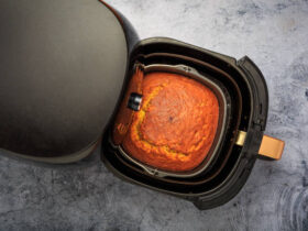 Bolo de laranja lima na air fryer