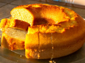 Bolo de milharina super fofinho
