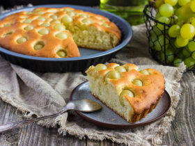 Innovative Green Grape Cake Recipe 12 Bolo de uva verde, uma receita inovadora