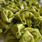 Massa fresca de espinafre para utilizar em qualquer receita
