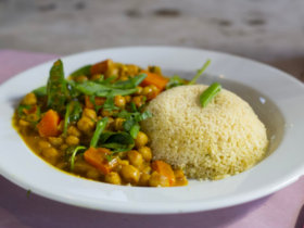 Prepare-se para se apaixonar por esse cuscuz de tapioca de dar água na boca
