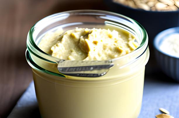Easy & Healthy Homemade Oat Butter (Vegan) 1 Saudável e vegana. Saiba como fazer uma manteiga de aveia