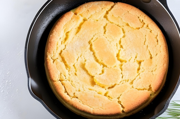 Quick & Easy Skillet Cheese Bread Recipe 1 Uma receita de minutos - Biscoito de polvilho na frigideira