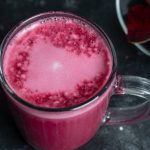 Bebida anti-inflamatória de beterraba, quentinha e aconchegante