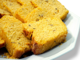 Bolo de Fubá com erva-doce: Um bolo de mãe