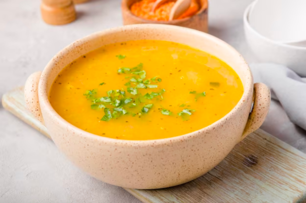 Caldinho de Batata com Cenoura - Ótimo para Saborear no Frio 1 Caldinho de Batata com Cenoura - Ótimo para Saborear no Frio