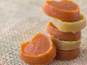 Traditional Heart-Shaped Pumpkin Candy Recipe 6 Doce de abóbora coração. Sequinho por Fora e Cremoso por Dentro