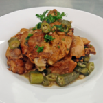 Frango com Quiabo - Um prato aconchegante