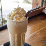 Milkshake de caramelo salgado. Você nunca provou nada igual