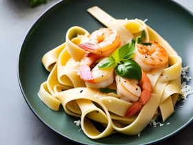 Romantic Shrimp & Lemon Pappardelle Recipe 9 Pappardelle ao molho de camarão e limão siciliano. Uma receita romântica