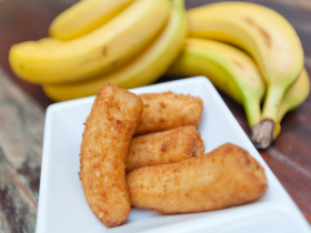 Banana à Milanesa: Super crocante e fácil de preparar