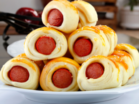 Easy Air Fryer Sausage Rolls: A Quick & Delicious Snack 6 Enroladinho de Salsicha na AirFryer. Delicioso e prático