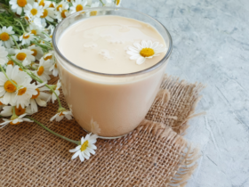 Leite de Camomila anti-inflamatório - Uma Bebida saborosa para melhorar o sono