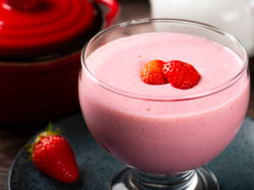 Mousse de Nesquik de Morango. Uma receita com sabor de infância