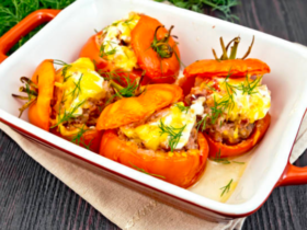 Receita de Tomate Recheado ao Forno - Um sabor Irresistível