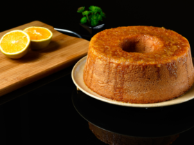 Se prepare para uma receita espetacular: Bolo de laranja com calda