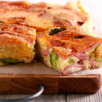 Torta de Presunto, Queijo e Brócolis: Uma maravilha fácil de preparar