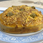 Torta de liquidificador feita na air fryer. Uma opção rápida e muito fácil