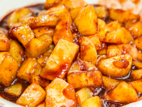 Delicioso Doce de Banana com Calda Caramelizada