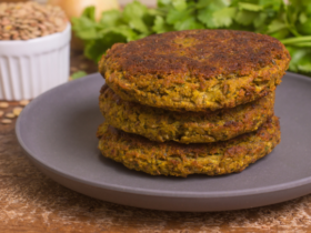 Hambúrguer de Lentilha; Saboroso e Nutritivo