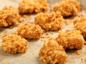 Crispy Vegan Corn Nuggets: Easy & Delicious Recipe 12 Nuggets Vegano: Crocantes e Deliciosos