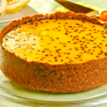 Torta de Maracujá com Mousse de Liquidificador - Vai te surpreender