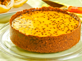 Torta de Maracujá com Mousse de Liquidificador - Vai te surpreender 9 Torta de Maracujá com Mousse de Liquidificador - Vai te surpreender