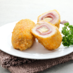 Enroladinho de Presunto e Queijo. Um petisco super crocante