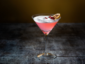 Tintoreto Cocktail: A Vibrant Pomegranate Toast to Romance 12 Receita de Tintoreto, um drink de romã. Brinde com Romance