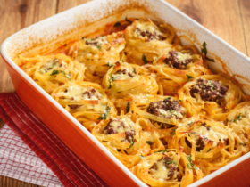 Easy Baked Stuffed Pasta Nests Recipe 9 Aprenda a preparar um saboroso macarrão ninho recheado ao forno