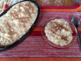 Arroz Doce tradicional, cheio de simplicidade e sabor