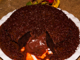 Bolo Alagado de Brigadeiro. A sensação do momento