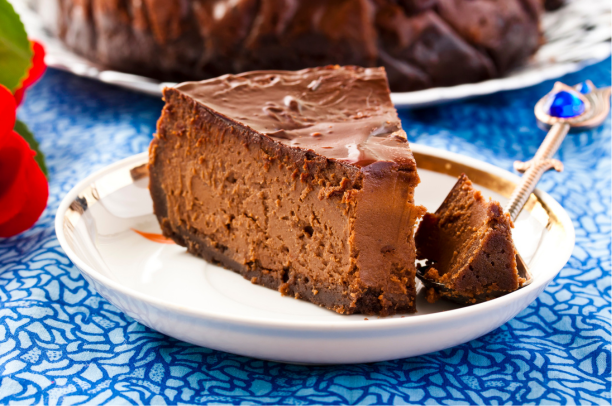 Irresistible Chocolate Cheesecake: A Dreamy Dessert 1 Cheesecake de Chocolate Irresistível: A Sobremesa dos Sonhos