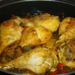 Coxa de Frango ao Molho na Pressão. Sabor de casa de mãe
