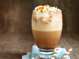 Frappuccino de Caramelo feito em casa