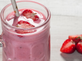 Milkshake de Morango Sem Sorvete: Uma doçura saudável