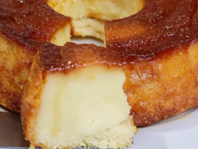 Pudim de Pão na Airfryer