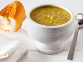 Receita de sopa de ervilha caipira. Você vai amar