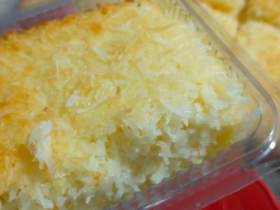 Deliciosa Cocada de Forno. Uma receita super fácil