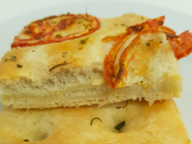 Focaccia saborosa e simples 6 Focaccia saborosa e simples