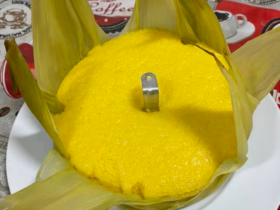 Brazilian Corn Pudding in a Steamer: Easiest Recipe Ever 6 Pamonha na cuscuzeira, nunca foi tão fácil fazer pamonha