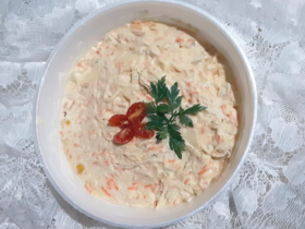 Salpicão de Frango Cremoso: Uma Delícia que Derrete na Boca 6 Salpicão de Frango Cremoso: Uma Delícia que Derrete na Boca