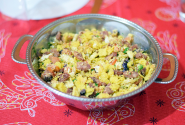 Receita de Farofa Natalina. Para uma Ceia Especial