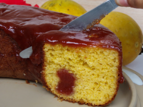 Bolo de Fubá com Goiabada: Receita de Vó