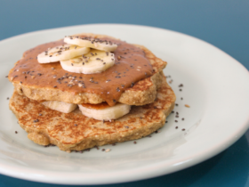 Panqueca Saudável de Banana: Receita Fitness Deliciosa em Apenas 2 Minutos