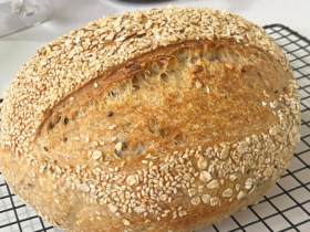 Delicioso pão multigrãos de fermentação natural: Aprenda a fazer esta maravilha 12 Delicioso pão multigrãos de fermentação natural: Aprenda a fazer esta maravilha