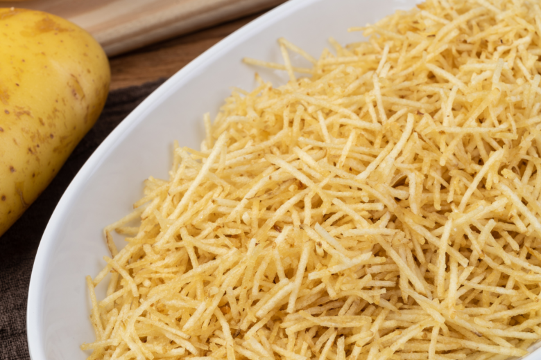 Batata palha caseira na Air Fryer: Crocante, saudável e econômica 1 Batata palha caseira na Air Fryer: Crocante, saudável e econômica